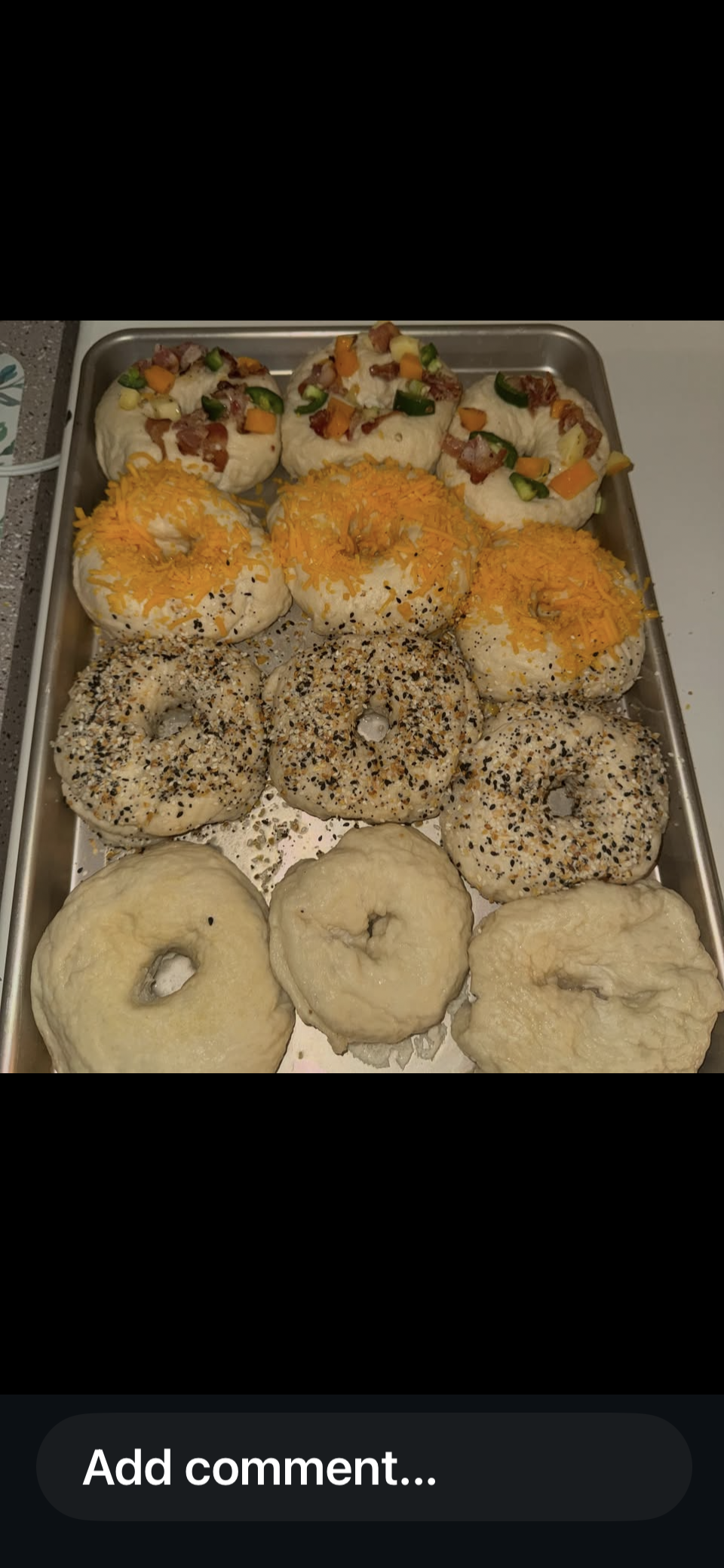 Bagels hot and fresh