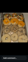 Bagels hot and fresh